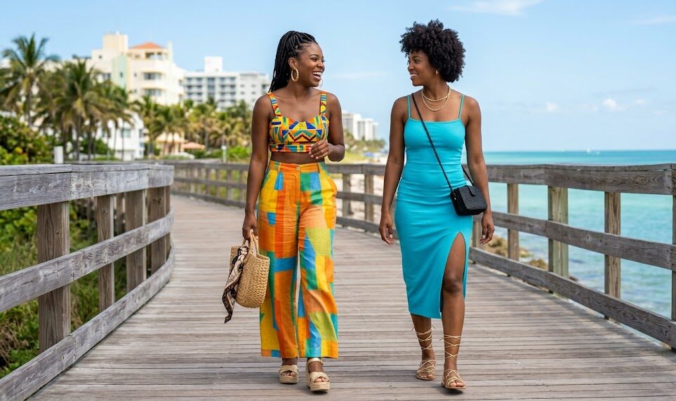 15 Miami Vacation Outfit Ideas for Black Women That Turn Heads