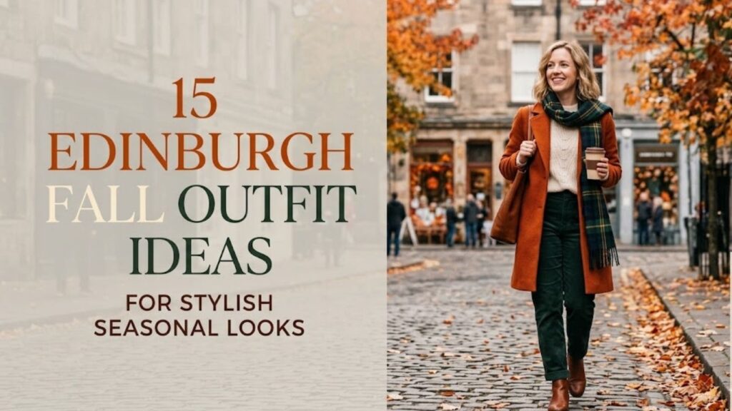15 Edinburgh Fall Outfit Ideas