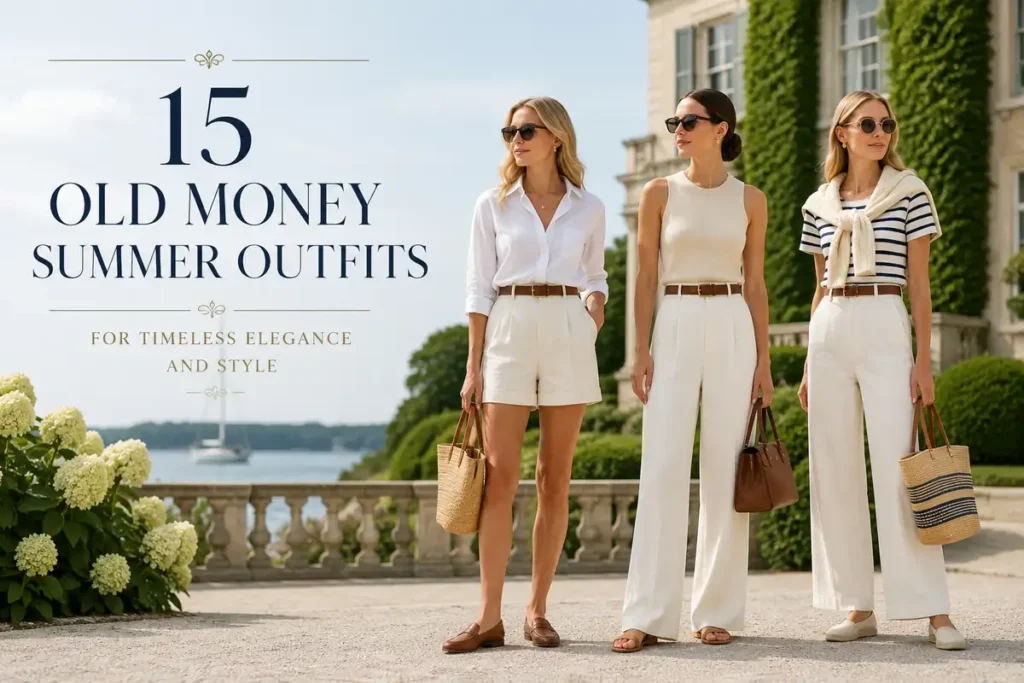 15 Old Money Summer Outfits For Timeless Elegance And Style