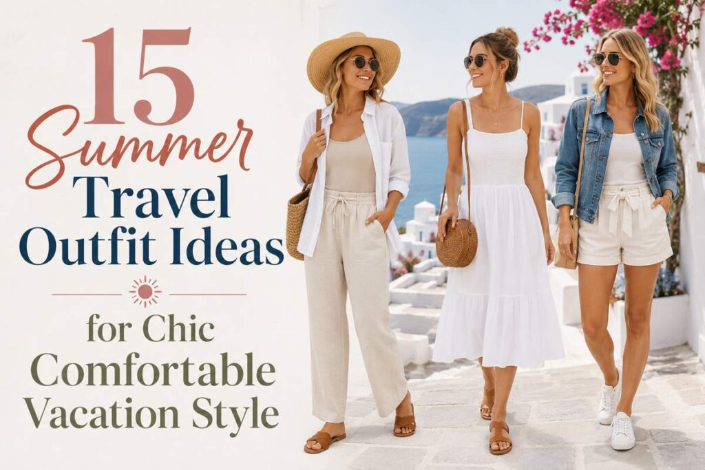 15 Summer Travel Outfit Ideas