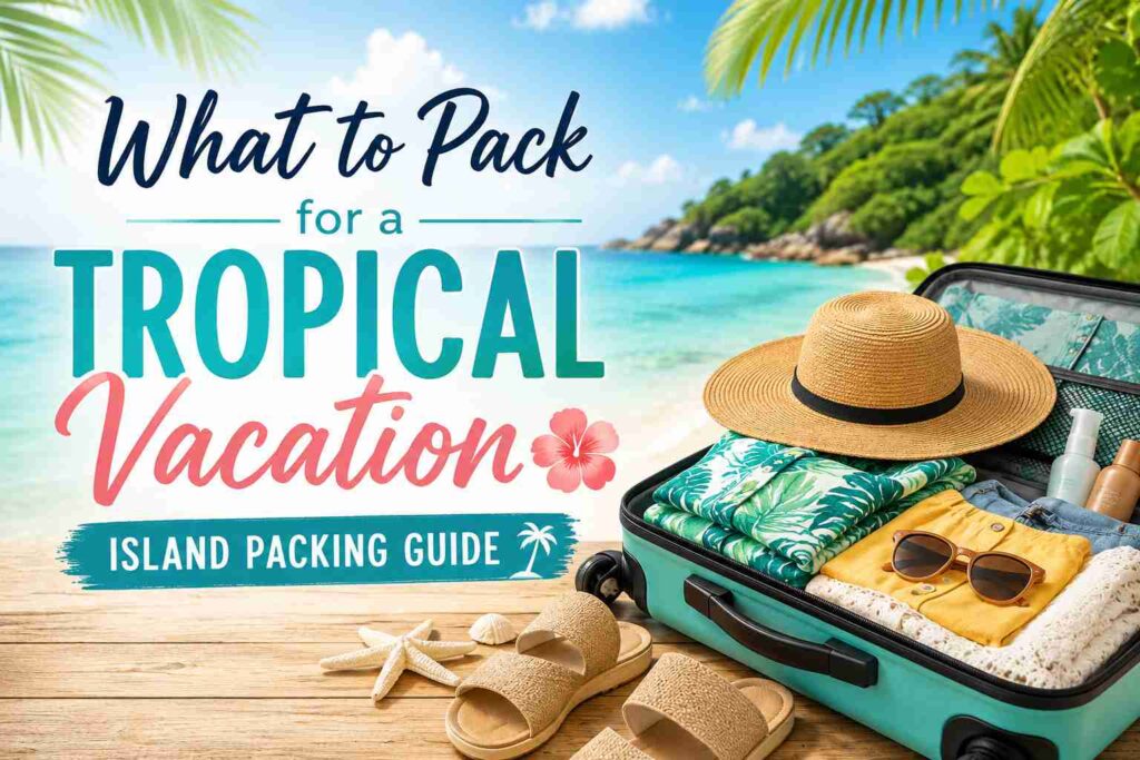 What to Pack for a Tropical Vacation