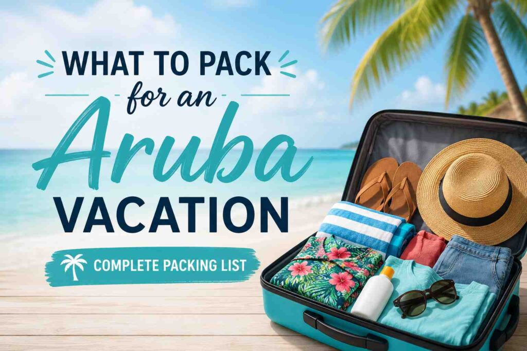 What to Pack for an Aruba Vacation