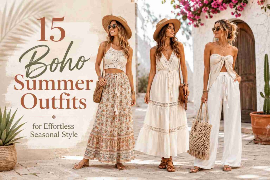 15 Boho Summer Outfits