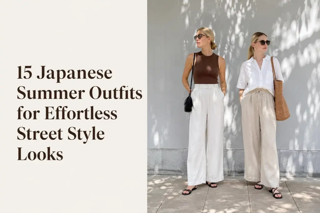 15 Japanese Summer Outfits