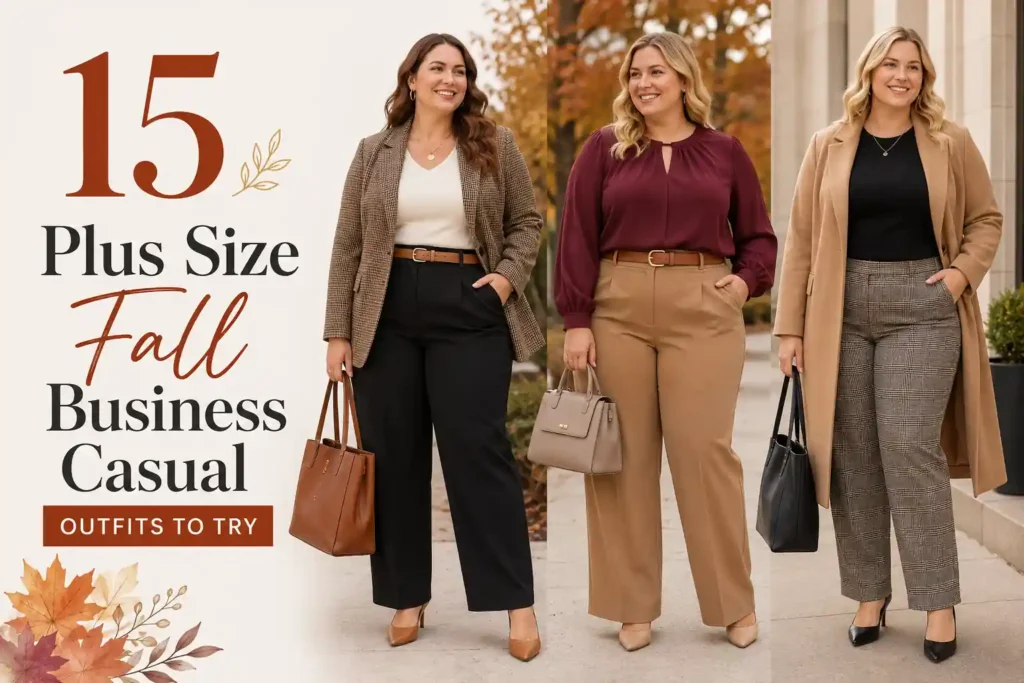15 Plus Size Fall Business Casual Outfits to Try