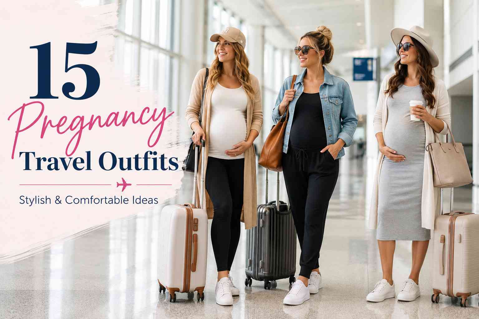 15 Pregnancy Travel Outfits: Stylish & Comfortable Ideas