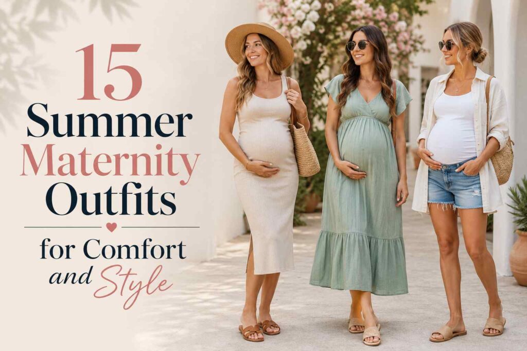 15 Summer Maternity Outfits