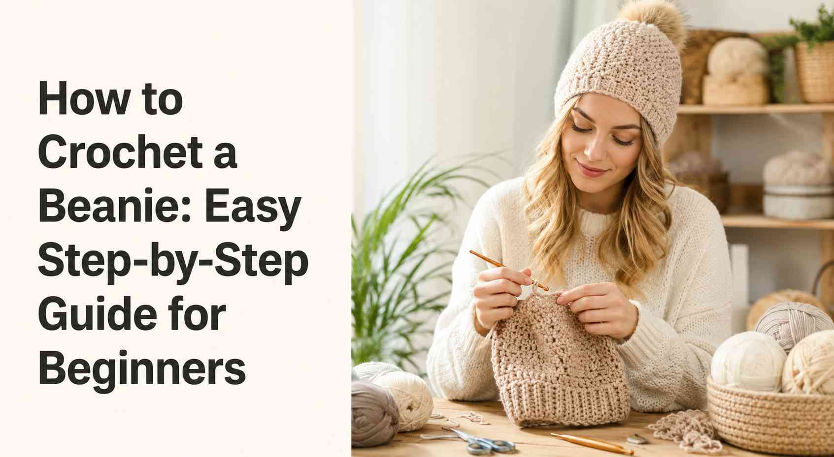 How to Crochet a Beanie: Easy Step-by-Step Guide for Beginners