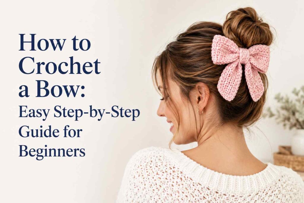 How to Crochet a Bow: Easy Step-by-Step Guide for Beginners