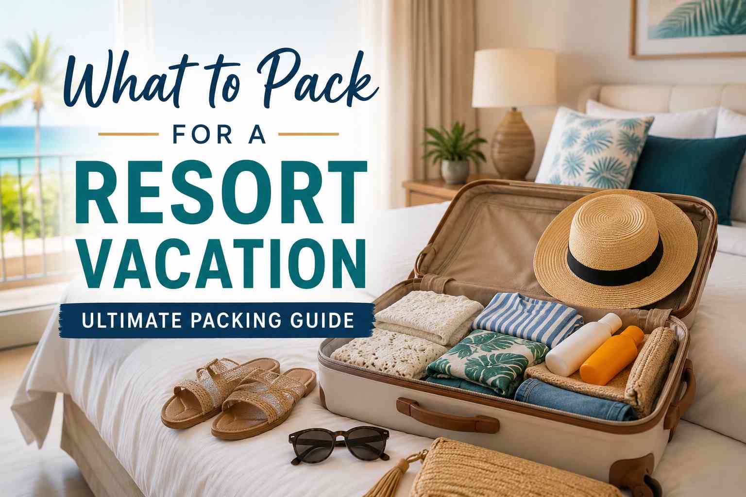 What to Pack for a Resort Vacation: Ultimate Packing Guide