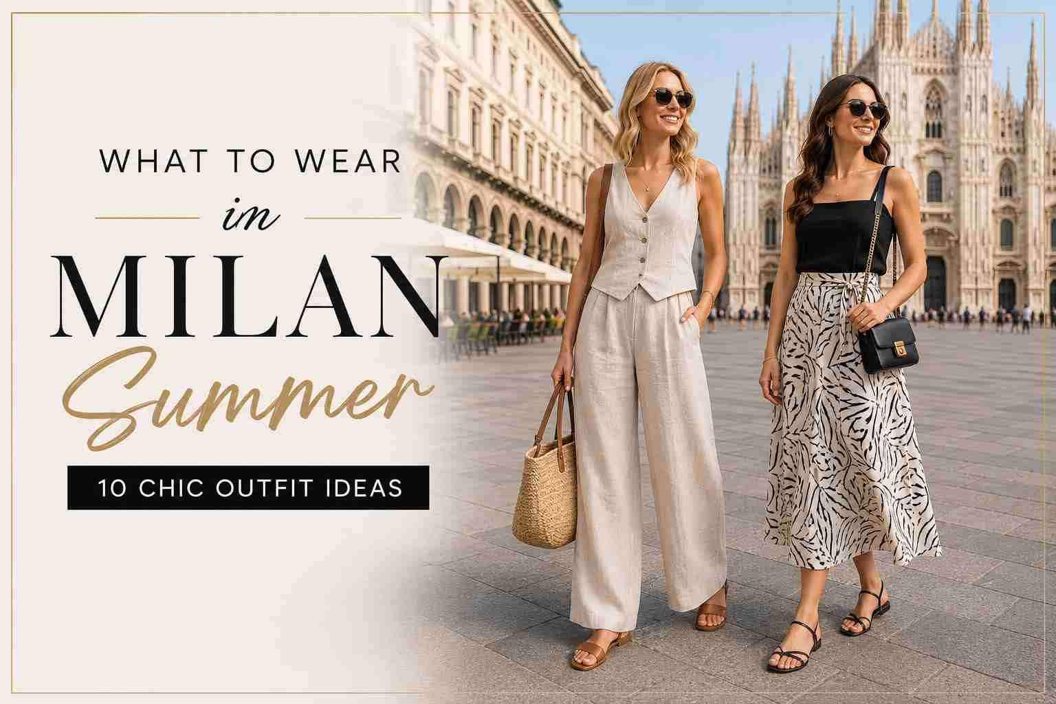 What to Wear in Milan Summer: 10 Chic Outfit Ideas