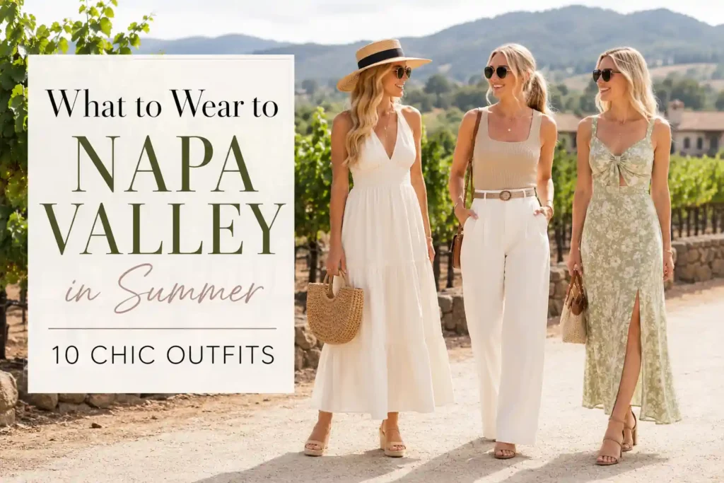What to Wear to Napa Valley in Summer: 10 Chic Outfits