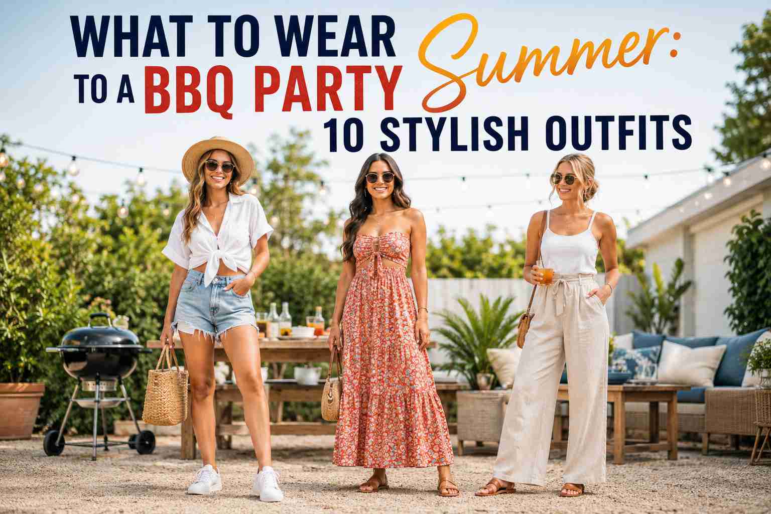 What to Wear to a BBQ Party Summer: 10 Stylish Outfits