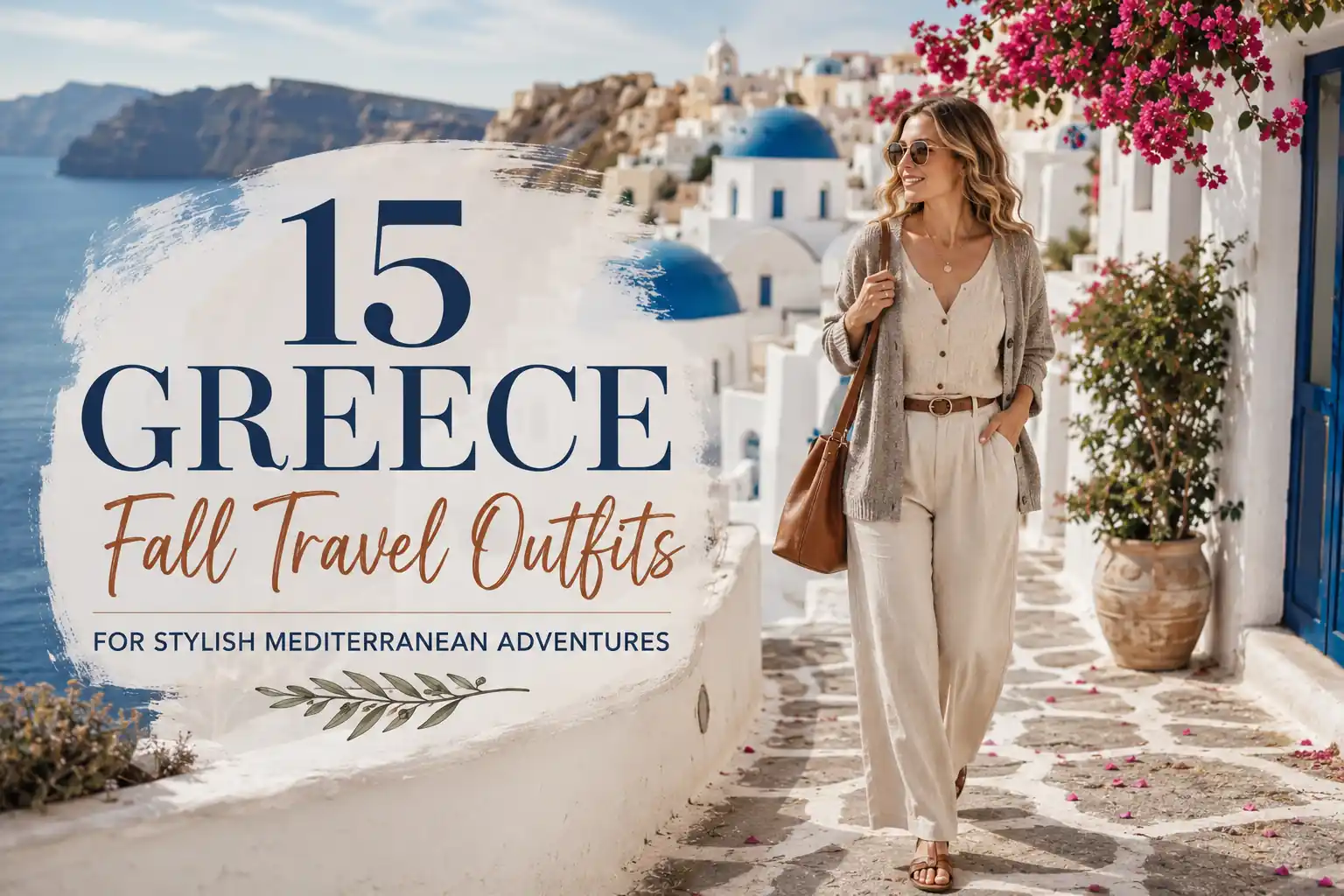 15 Greece Fall Travel Outfits for Stylish Mediterranean Adventures