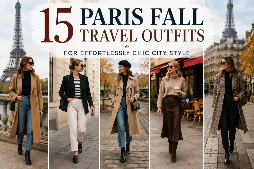 15 Paris Fall Travel Outfits for Effortlessly Chic City Style