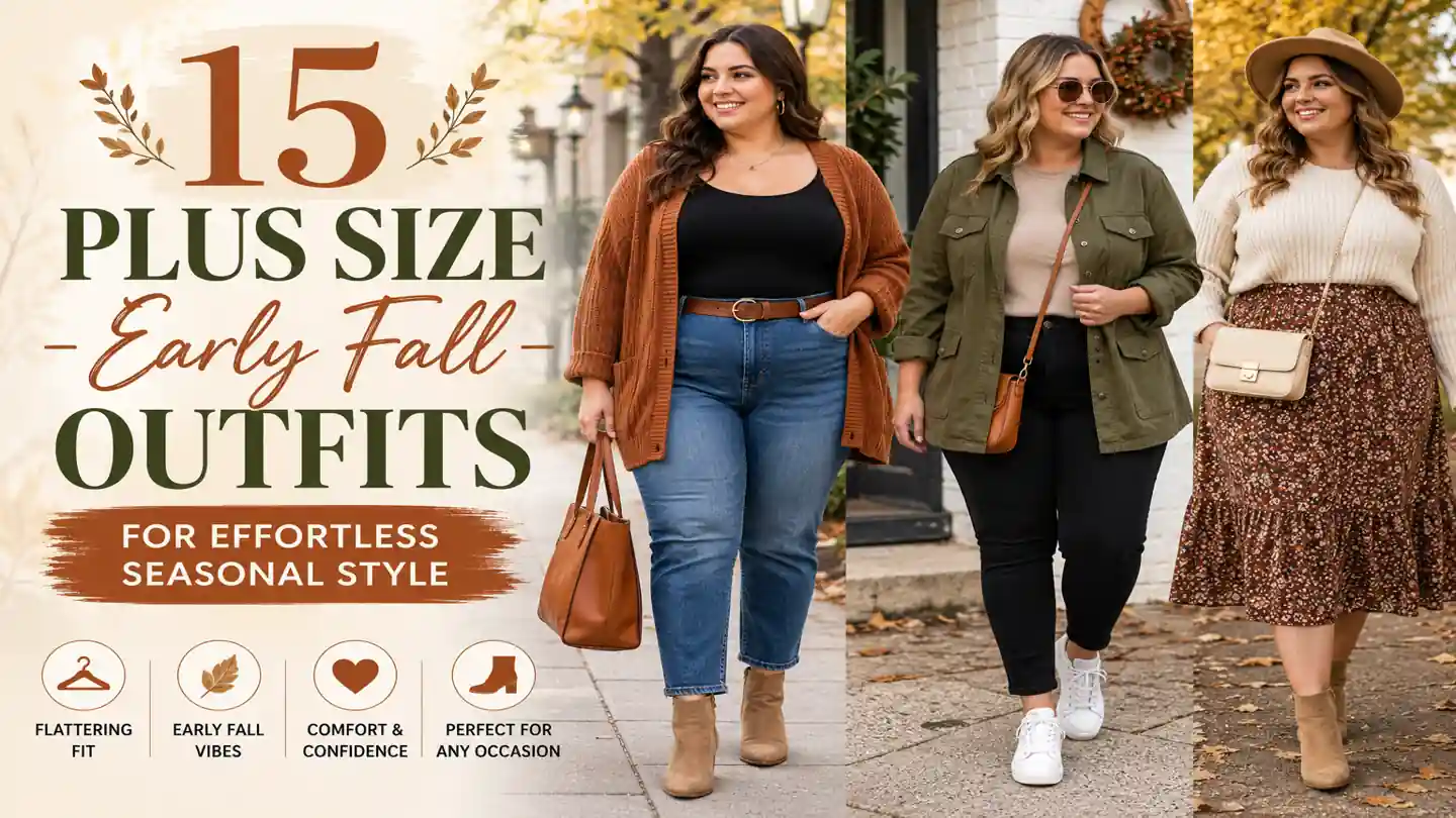 15 Plus Size Early Fall Outfits for Effortless Seasonal Style