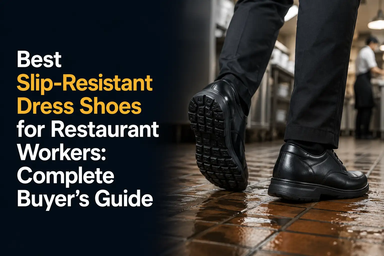 Best Slip-Resistant Dress Shoes for Restaurant Workers