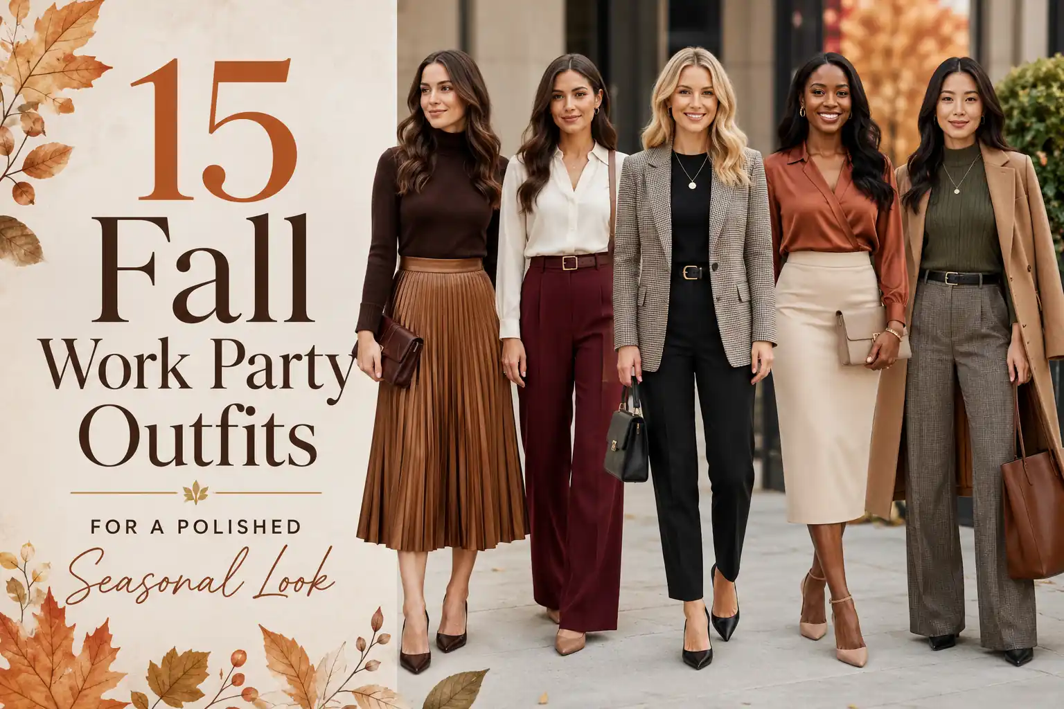 15 Fall Work Party Outfits for a Polished Seasonal Look