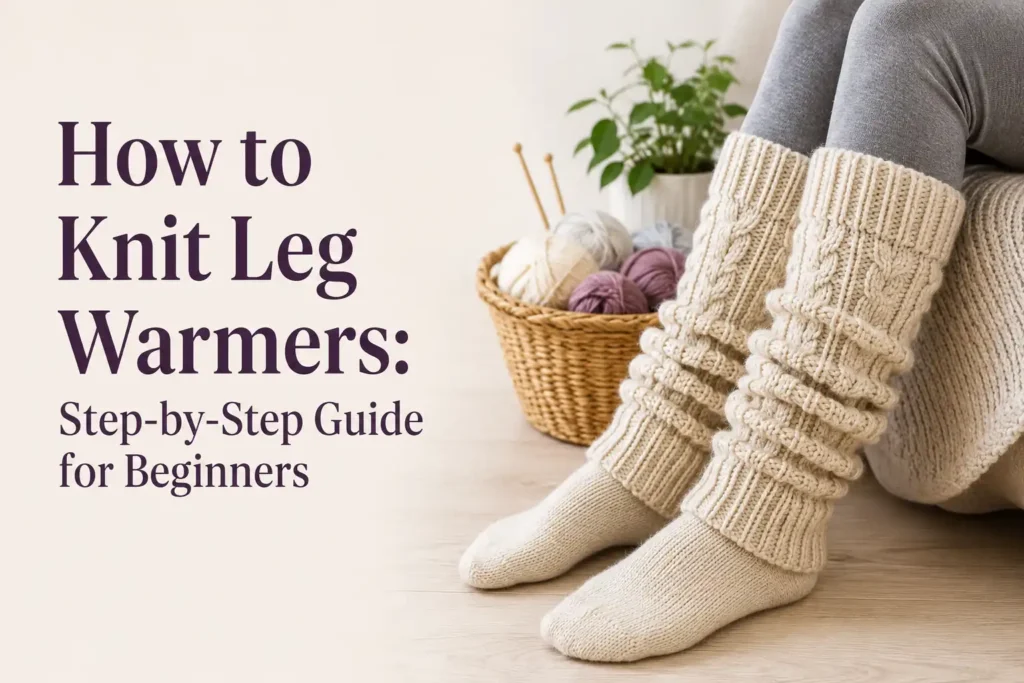 How to Knit Leg Warmers: Step-by-Step Guide for Beginners