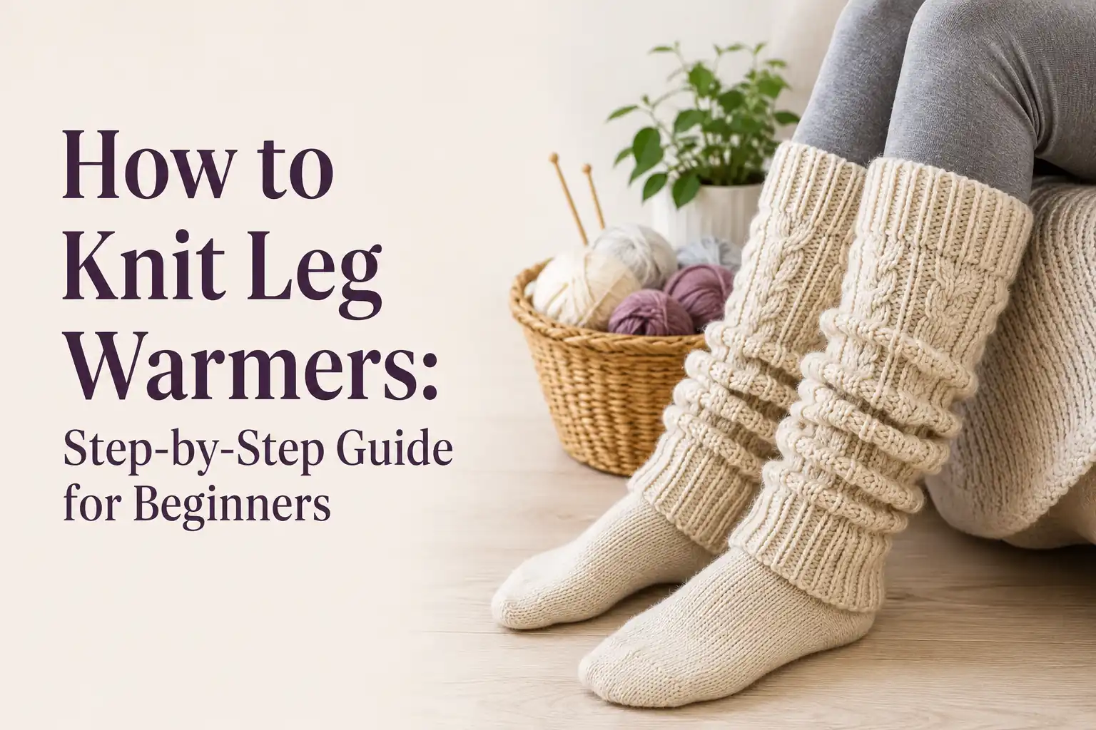 How to Knit Leg Warmers: Step-by-Step Guide for Beginners