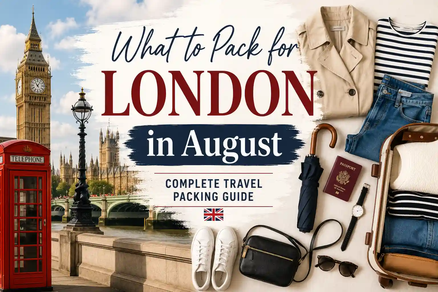 What to Pack for London in August: Complete Travel Packing Guide