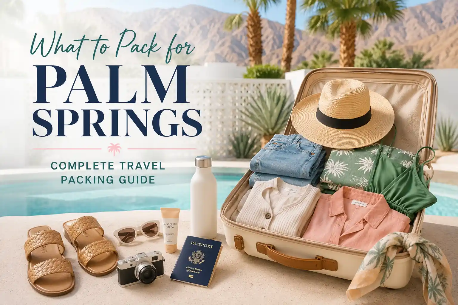 What to Pack for Palm Springs: Complete Travel Packing Guide