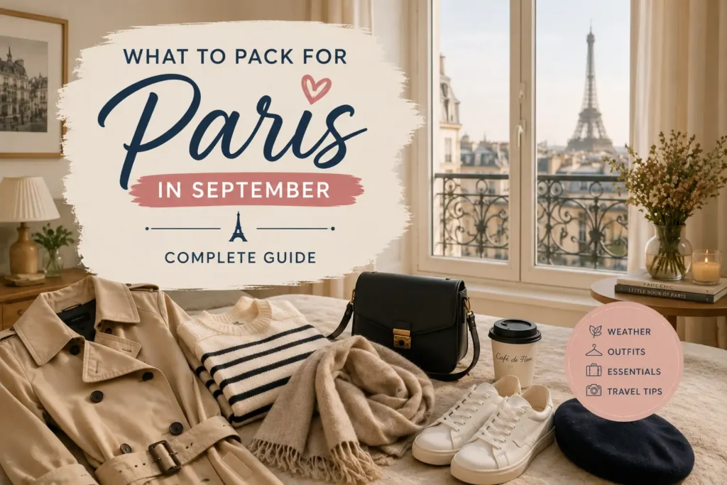 What to Pack for Paris in September: Complete Guide