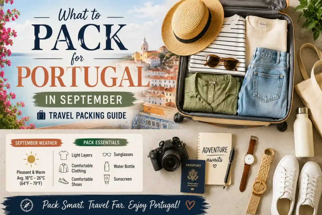 What to Pack for Portugal in September: Travel Packing Guide