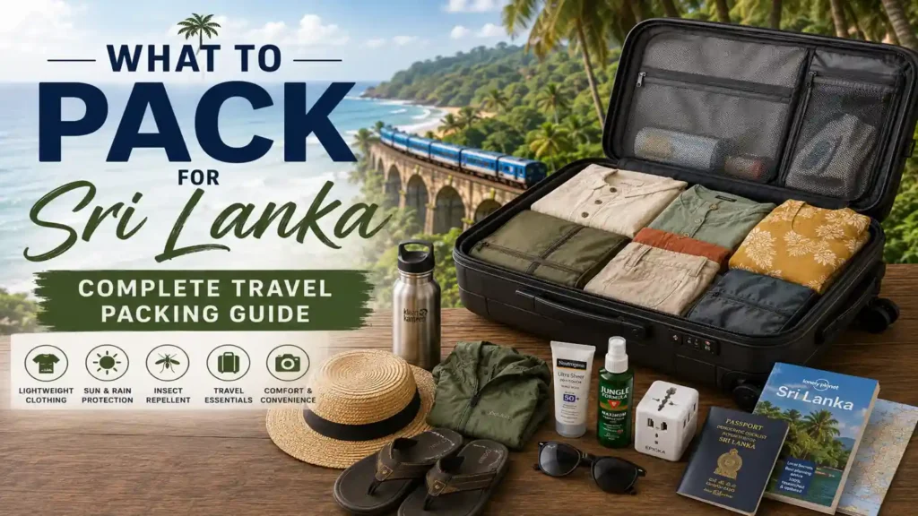 What to Pack for Sri Lanka: Complete Travel Packing Guide