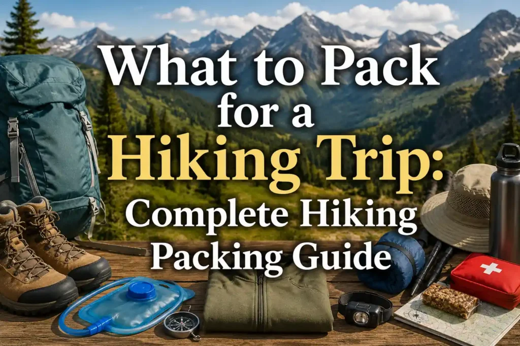 What to Pack for a Hiking Trip: Complete Hiking Packing Guide