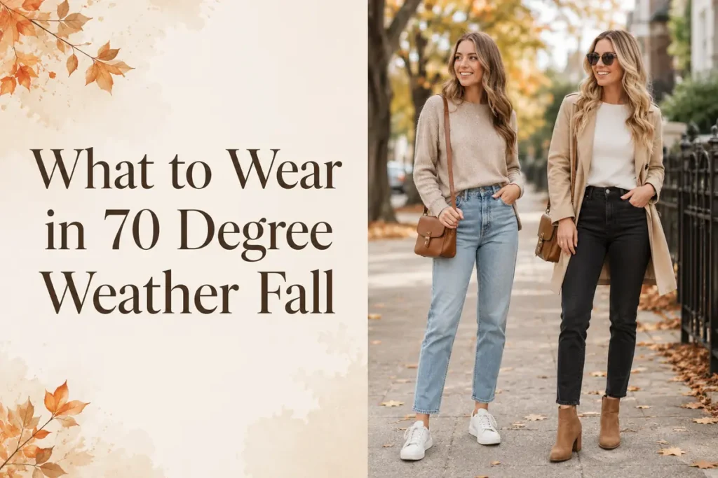 What to Wear in 70 Degree Weather Fall