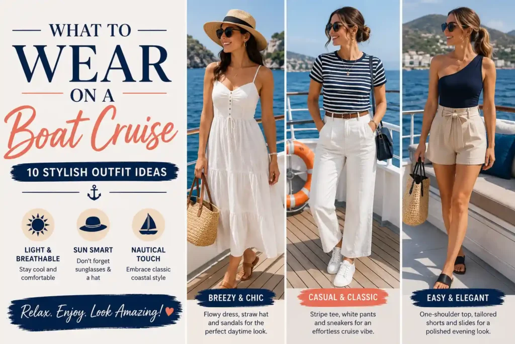 What to Wear on a Boat Cruise: 10 Stylish Outfit Ideas
