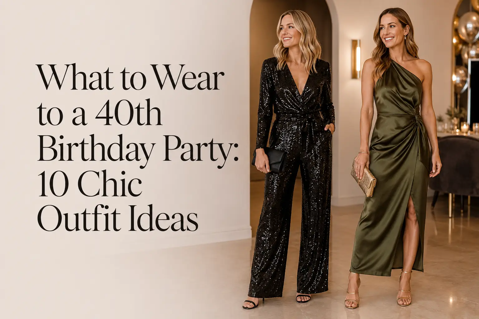What to Wear to a 40th Birthday Party: 10 Chic Outfit Ideas