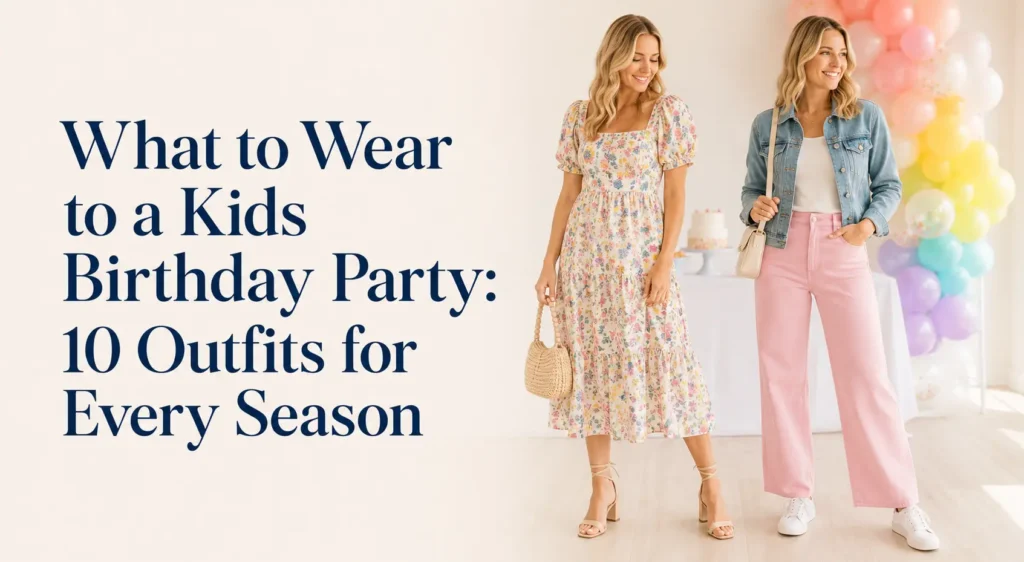 What to Wear to a Kids Birthday Party