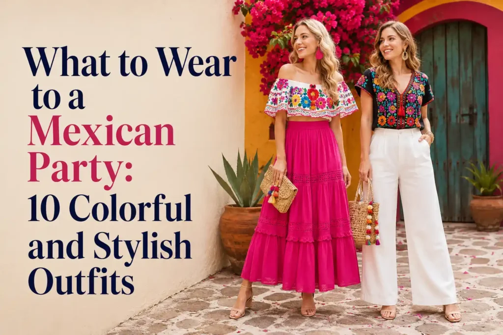 What to Wear to a Mexican Party: 10 Colorful and Stylish Outfits