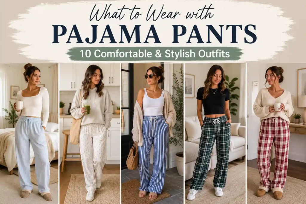 What to Wear with Pajama Pants: 10 Comfortable & Stylish Outfits