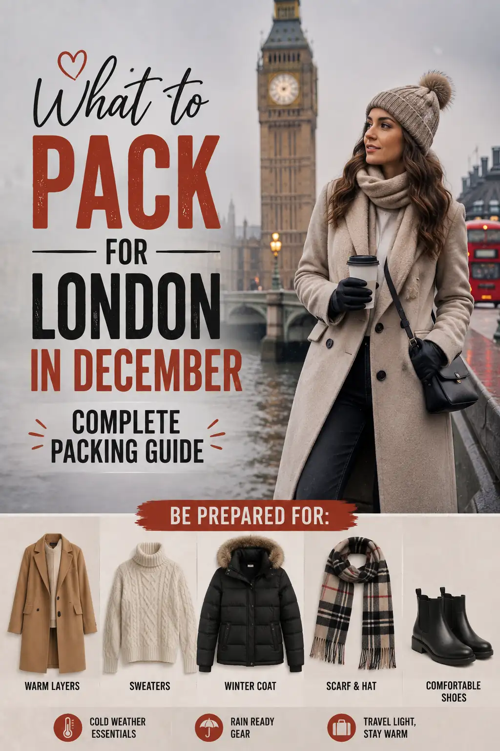 What to Pack for London in December: Complete Packing Guide