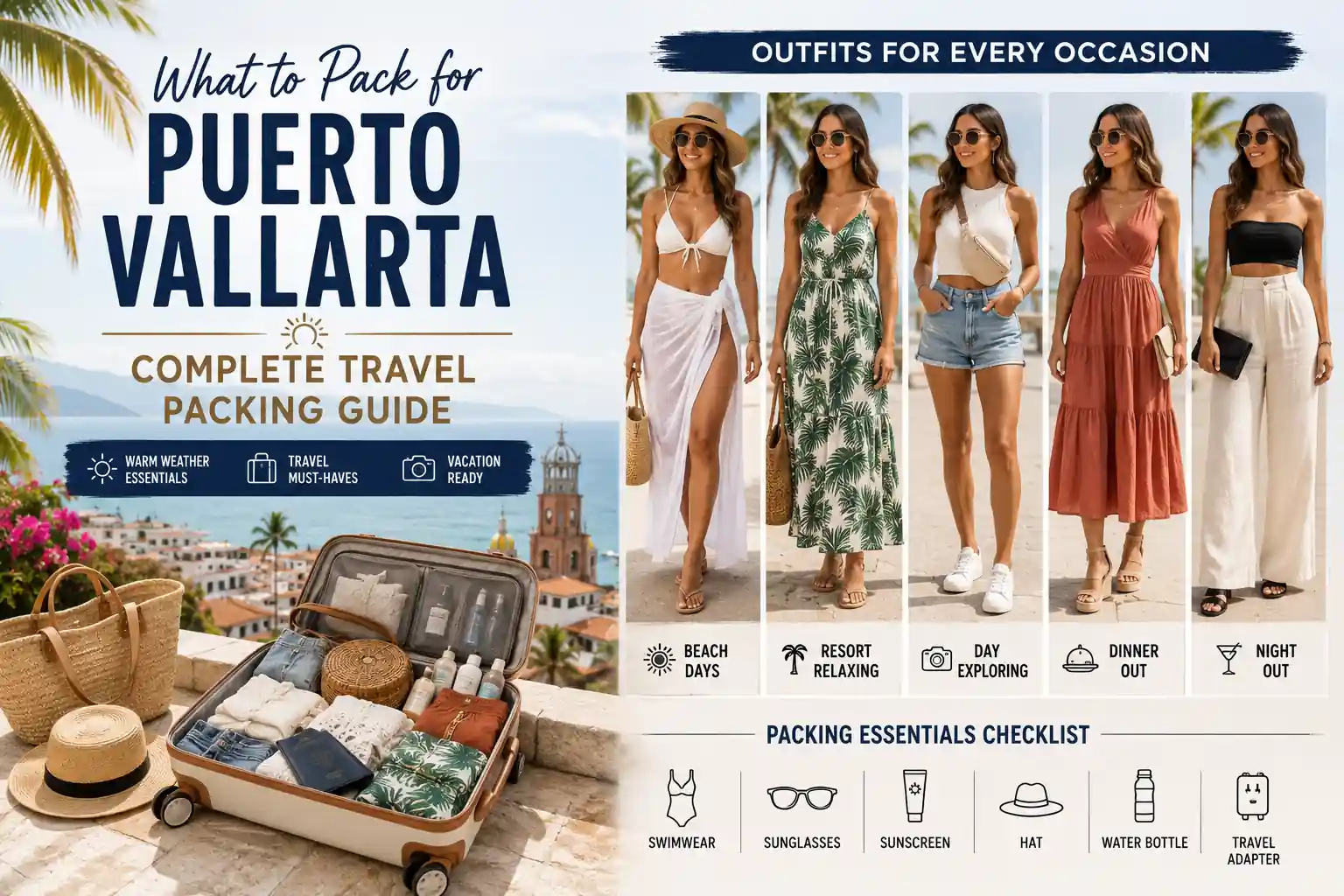 What to Pack for Puerto Vallarta: Complete Travel Packing Guide