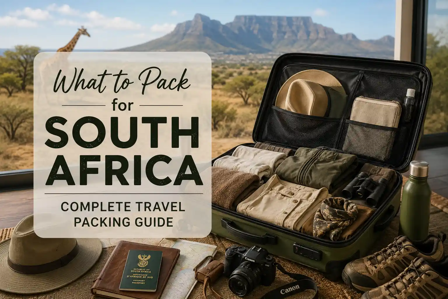 What to Pack for South Africa: Complete Travel Packing Guide