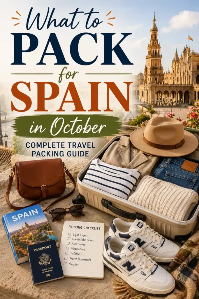 What to Pack for Spain in October: Complete Travel Packing Guide