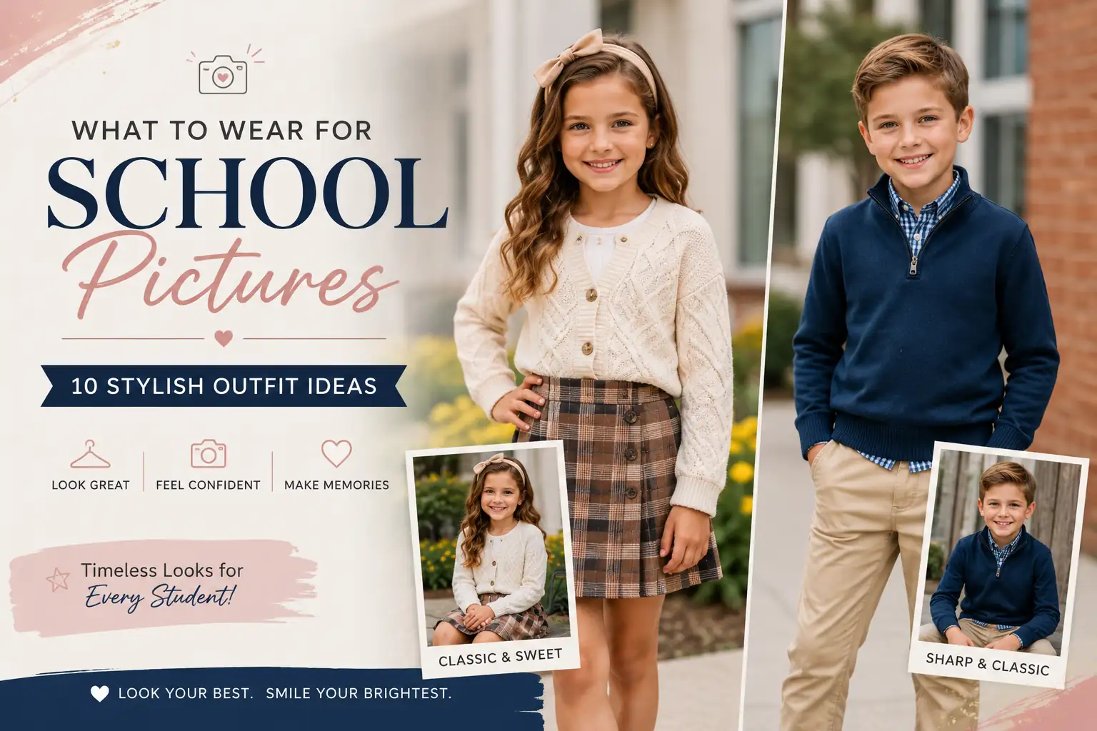 What to Wear for School Pictures: 10 Stylish Outfit Ideas