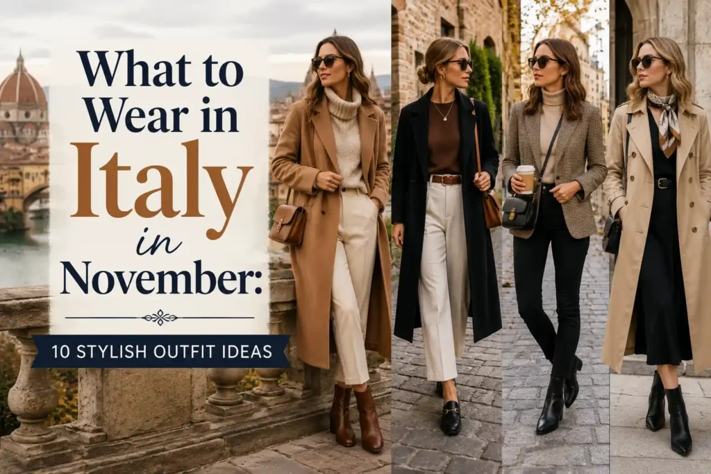 What to Wear in Italy in November: 10 Stylish Outfit Ideas