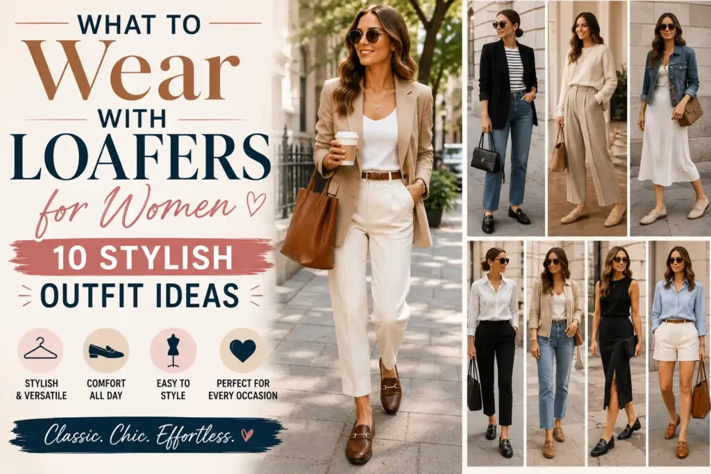 What to Wear with Loafers for Women: 10 Stylish Outfit Ideas