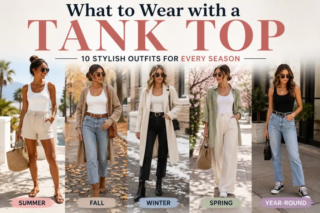 What to Wear with a Tank Top: 10 Stylish Outfits for Every Season