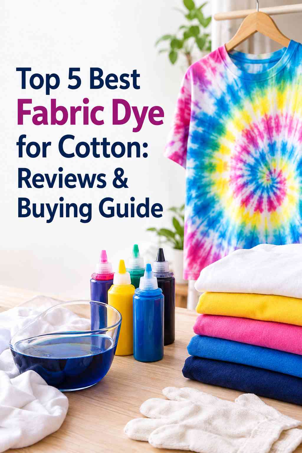 Top 5 Best Fabric Dye for Cotton: Reviews & Buying Guide